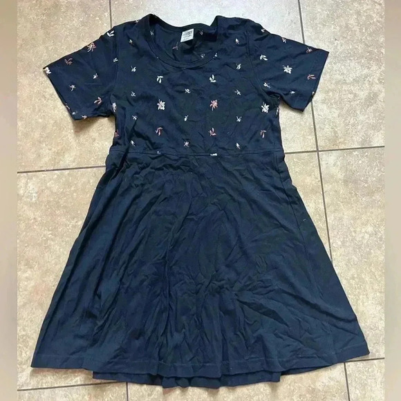 Vintage Johnny Was T Shirt Embroidered Dress One Size - Picture 1 of 8